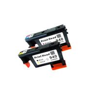 DEFIYAN Cabezal de impresión Compatible para 940 C4900A C4901A para Officejet Pro 8000 A809a A809n A811a 8500 A909a A909n A909g 8500A(1BY and 1MC)