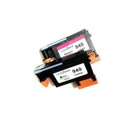 DEFIYAN Cabezal de impresión Compatible para impresoras 940 C4900A C4901A para impresoras 8000 8500(1BY and 1MC)