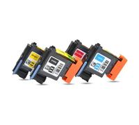 DEFIYAN Cabezal de Impresora Compatible para HP11 Designjet 70 100 110 500 510 500PS C4810A C4811A C4812A C4813A(1Set)