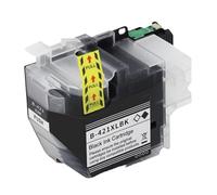 DEFIYAN Cartucho Compatible con LC421 LC421XL para impresoras DCP-J1050DW DCP-J1140DW MFC-J1010DW(BK)