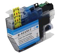 DEFIYAN Cartucho Compatible con LC421 LC421XL para impresoras DCP-J1050DW DCP-J1140DW MFC-J1010DW(C)