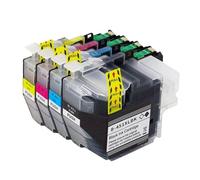 DEFIYAN Cartucho Compatible con LC451 LC451XL para Tinta de Impresora DCP-J1050DW J1140 J1010DW(1 Set)