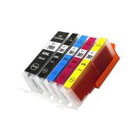 DEFIYAN Cartucho Compatible PGI-780 CLI-781 para impresoras TS707 TR8570 TS8170 TS8270 TS9170(1 Set (5 PCS))