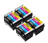 DEFIYAN Cartucho Compatible T0921 con Tinta y Chip para impresoras Stylus TX117 TX119 TX109 TX106 T27 T26 C91 CX4300(T0921 4 Set)