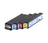 DEFIYAN Cartucho de inyección de Tinta Compatible 970 970XL 971 971XL para impresoras Officejet Pro X451dn X451dw(One Set 4COLORS)
