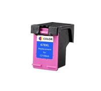 DEFIYAN Cartucho de inyección de Tinta de Color remanufacturado 678 XL 678 XL Compatible con 678 HP678XL para impresoras DeskJet Ink Advantage 1015 1518(1PCS Colors)