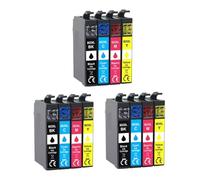 DEFIYAN Cartucho de Tinta 603XL T603 Compatible con 1 a 10 Juegos para impresoras E603 XP 2100 2105 3100 3105 4100 4105 WF-2810 2830 2835 2850(T603XL-3SET)