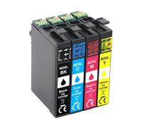 DEFIYAN Cartucho de Tinta 603XL T603 Compatible con 1 a 10 Juegos para impresoras E603 XP 2100 2105 3100 3105 4100 4105 WF-2810 2830 2835 2850(T603XL-1SET)