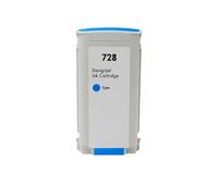 DEFIYAN Cartucho de Tinta 728 Compatible con 728 728 XL para DesignJet T730 T830 F9J68A F9J67A F9J66A(1PC C)