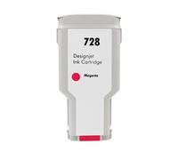 DEFIYAN Cartucho de Tinta 728 Compatible para impresoras T730 T830 300ML(300ML-MAGENTA)