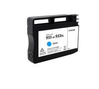 DEFIYAN Cartucho de Tinta Compatible 932XL 933 para impresoras HP932 933XL Officejet 6100 6600 6700 7110 7510 7512 7610 7612(H933-1 Cyan)