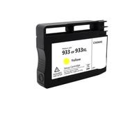 DEFIYAN Cartucho de Tinta Compatible 932XL 933 para impresoras HP932 933XL Officejet 6100 6600 6700 7110 7510 7512 7610 7612(H933-1 Yellow)