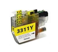 DEFIYAN Cartucho de Tinta Compatible con Colores LC3311 para impresoras DCPJ772DW MFCJ491DW MFCJ497DW MFCJ690DW MFCJ890DW(1PCS Yellow)
