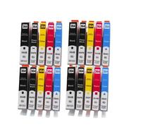 DEFIYAN Cartucho de Tinta Compatible para 364 364 XL 364XL para impresoras 3070A 3520 3522 4620 4622 5511 5512 5514 5515 5520 5522 5524 6515(4bk 4pbk 4c 4m 4y)