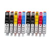 DEFIYAN Cartucho de Tinta Compatible para 364 364 XL 364XL para impresoras 3070A 3520 3522 4620 4622 5511 5512 5514 5515 5520 5522 5524 6515(2bk 2pbk 2c 2m 2y)