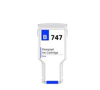 DEFIYAN Cartucho de Tinta Compatible para 746 P2V82A P2V83A P2V80A P2V78A para impresoras de Gran Formato DesignJet Z6 y Z9(HP-747-B-300ML)