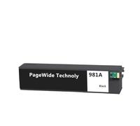 DEFIYAN Cartucho de Tinta Compatible para 981 981A para Impresora PageWide Enterprise Color 556xh 586dn 586f E58650dn E55650(1PCS- Black)