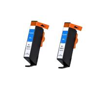 DEFIYAN Cartucho de Tinta Compatible para HP903XL 907XL para Officejet Pro 6960 Series 6961 6963 6964 6965 6966 6968 6970 6971 6974 6975 6976 6978 6979(2 pcs Cyan)