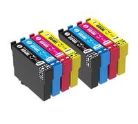 DEFIYAN Cartucho de Tinta Compatible para impresoras T604 604XL T604XL XP-2200 XP-2205 WF-2910(2SET)