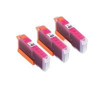 DEFIYAN Cartucho de Tinta Compatible para PGI450 CLI451 450XL 451XL para MG5440 MG5540 MG5640 MG6340 MG6440 MG6640 MG7140(3PCS 451XL M)