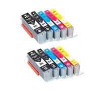 DEFIYAN Cartucho de Tinta Compatible PGI-450 para MG5440 MG5540 MG5640 MG6440 IP7240 MX924 IX6540 IX6840(2 Set)