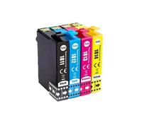 DEFIYAN Cartucho de Tinta Compatible T1811 T1812 T1813 T1814 para Impresora XP-30 XP-102 XP-202 XP-205 XP-302 XP-305 XP-402 XP-405 XP-212