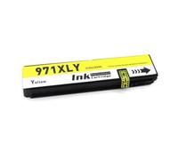 DEFIYAN Cartucho de Tinta de Repuesto 970XL 971XL Compatible con X476dw X451dw X576dw X551dw para un Rendimiento de impresión Mejorado(Yellow)