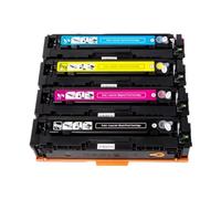 DEFIYAN Cartucho de tóner Compatible 4PK CF410A CF410 CF411A CF412A CF413A para Impresora Color Pro MFP M477fnw M477fdw M477