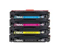 DEFIYAN Cartucho de tóner de Color Compatible con 4 Uds. para CF410A CF411A CF412A CF413A para M377dw M452dn M452dw M452nw M477fdw M477fnw
