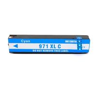 DEFIYAN Cartuchos de Tinta de Repuesto para HP970 971 XL compatibles con Officejet Pro X476dw X451dw X576dw X551dw N625(971XL-C)
