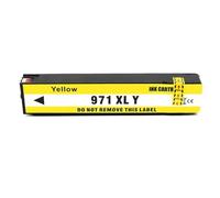 DEFIYAN Cartuchos de Tinta de Repuesto para HP970 971 XL compatibles con Officejet Pro X476dw X451dw X576dw X551dw N625(971XL-Y)