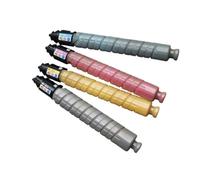 DEFIYAN Cartuchos de tóner de Color, Paquete de 4, compatibles con la Impresora TUHUO MP C305 C305SP C305SPF C305 C305SP(Magenta)