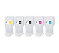 DEFIYAN Juego de 5 Cartuchos de Tinta compatibles para TM-200 TM-205 TM-300 TM-305 Recargables vacíos sin Chip