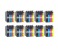 DEFIYAN Juego de Cartuchos de Tinta compatibles 603XL T603 para impresoras XP 2100 2105 3100 3105 4100 4105 2810 2830 WF2835 2850, Paquete de 1 a 10(T603XL 10set)