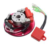 DEFIYAN Kit de Montaje de estator de Rotor Interno de Bobina magnética Compatible con Motor Horizontal 50 110 125 140 150CC Scooter Go Kart ATV Quad Moto