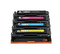 DEFIYAN Paquete de 4 Cartuchos de tóner compatibles para LBP621Cw LBP623Cdn LBP623Cdw IC MF641Cw MF643Cdw MF645Cx sin Chip