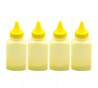 DEFIYAN Recarga de Cartucho de tóner en Polvo Compatible con Impresora MF631Cn MF632Cdw MF633Cdw MF634Cdw MF635Cx LBP611Cn LBP611C LBP612C(40g Toner-Y 4pcs)