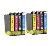 DEFIYAN Tinta Compatible con T603XL para impresoras 603XL E603 T603 para impresoras XP2100 XP3100 WF2810 XP3105 XP 4100 XP 4105 WF 2830 XP 2105(2 Set)