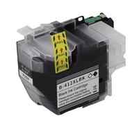 DEFIYAN Tinta Compatible LC412XL para impresoras MFC-J7100CDW MFC-J7300CDW(1 BK)