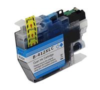 DEFIYAN Tinta Compatible LC412XL para impresoras MFC-J7100CDW MFC-J7300CDW(1 C)
