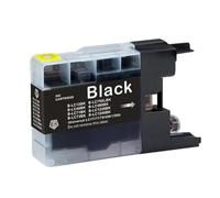 DEFIYAN Tinta Compatible para LC1280 LC1240 LC1220 para MFC-J280W MFC-J425W MFC-J430W MFC-J435W MFC-J5910DW MFC-J6510DW DCP-J925DW(1BK)