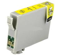 DEFIYAN Tinta Compatible T0711 T0714 T0715 para Stylus D78 D92 D120 DX4000 SX209 DX4450 SX115 S21 Office B40W BX300F BX310FN(3PCS Yellow)
