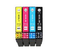 DEFIYAN Tinta Compatible T603XL para impresoras 603XL E603 XP2100 XP3100 WF2810 XP3105 XP4100 XP4105 WF2830 XP2105(1 Set)