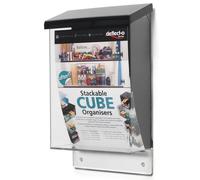 Deflect-o 790711 - expositor (uso exterior, a5), transparente