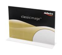 Deflecto 765745 - Expositor de sobremesa horizontal, format T, A5