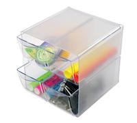 Deflecto de350301 - cubos organizadores deflecto, 4 cajones