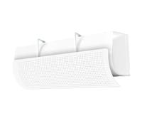Deflector Aire Acondicionado Air Conditioner Wind Deflector Adjustable Vent Shield, Anti Direct Blowing Airflow Redirect Cover for Home & Office