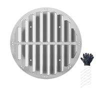 Deflector Aire Acondicionado Pantalla Anti Directo En Acero Inoxidable Sin | Rejilla Protectora Exterior Bomba de Calor AC Para Compresor Casa Apartamento