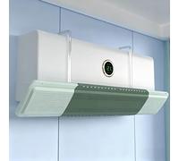 Deflector Aire Acondicionado Split, Desviador Aire Acondicionado de Pared, Diseño Elegante, Instalación Sencilla Mediante Suspensión(Green)