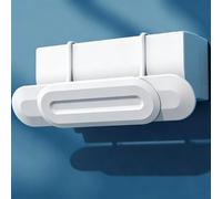 Deflector Aire Acondicionado Split Telescópico, Desviador Aire Acondicionado de Salida para Equipos de Pared, ángulo Ajustable, Evita el Flujo Directo